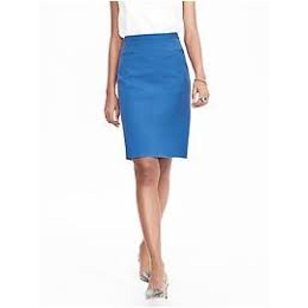 Banana Republic Blue Pencil Skirt